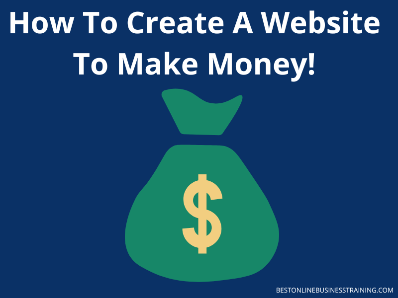 How to create a website to make money