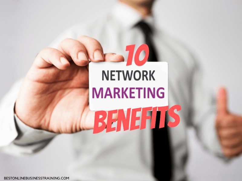 Network marketing benefits