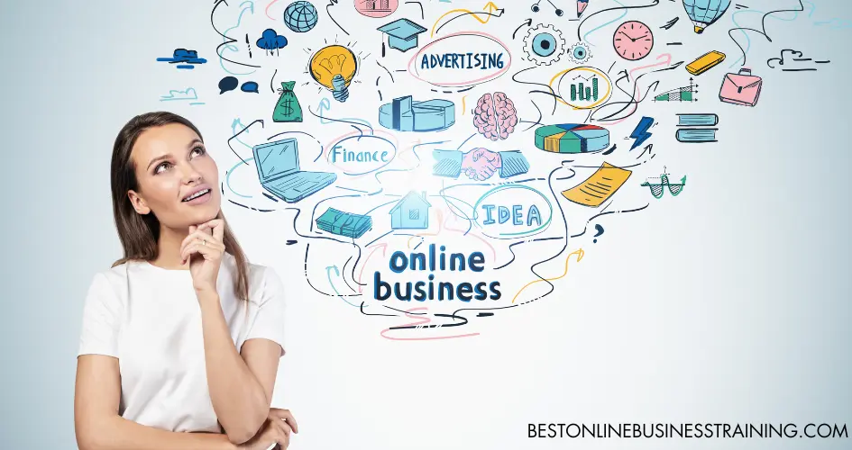 Online business success
